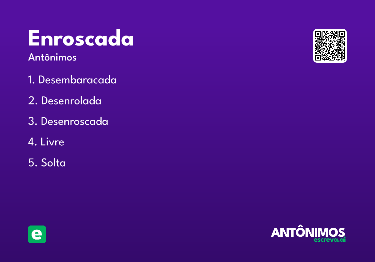enroscada