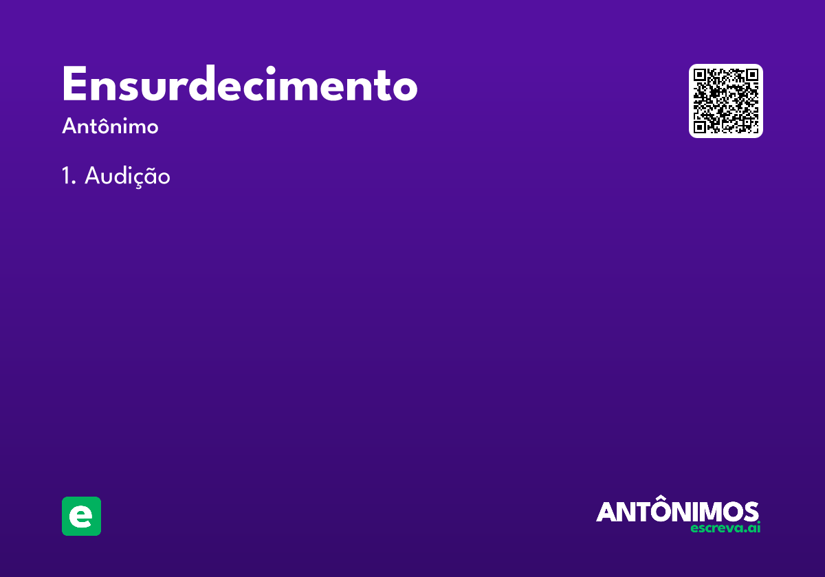 ensurdecimento