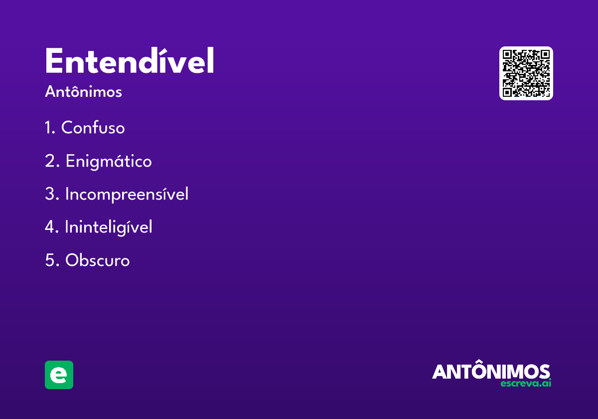 entendível