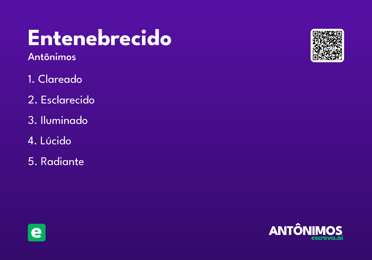 entenebrecido
