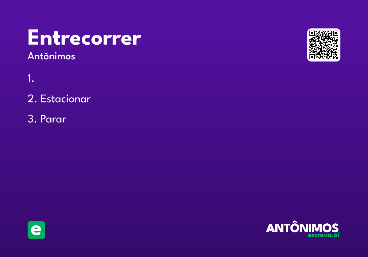 entrecorrer