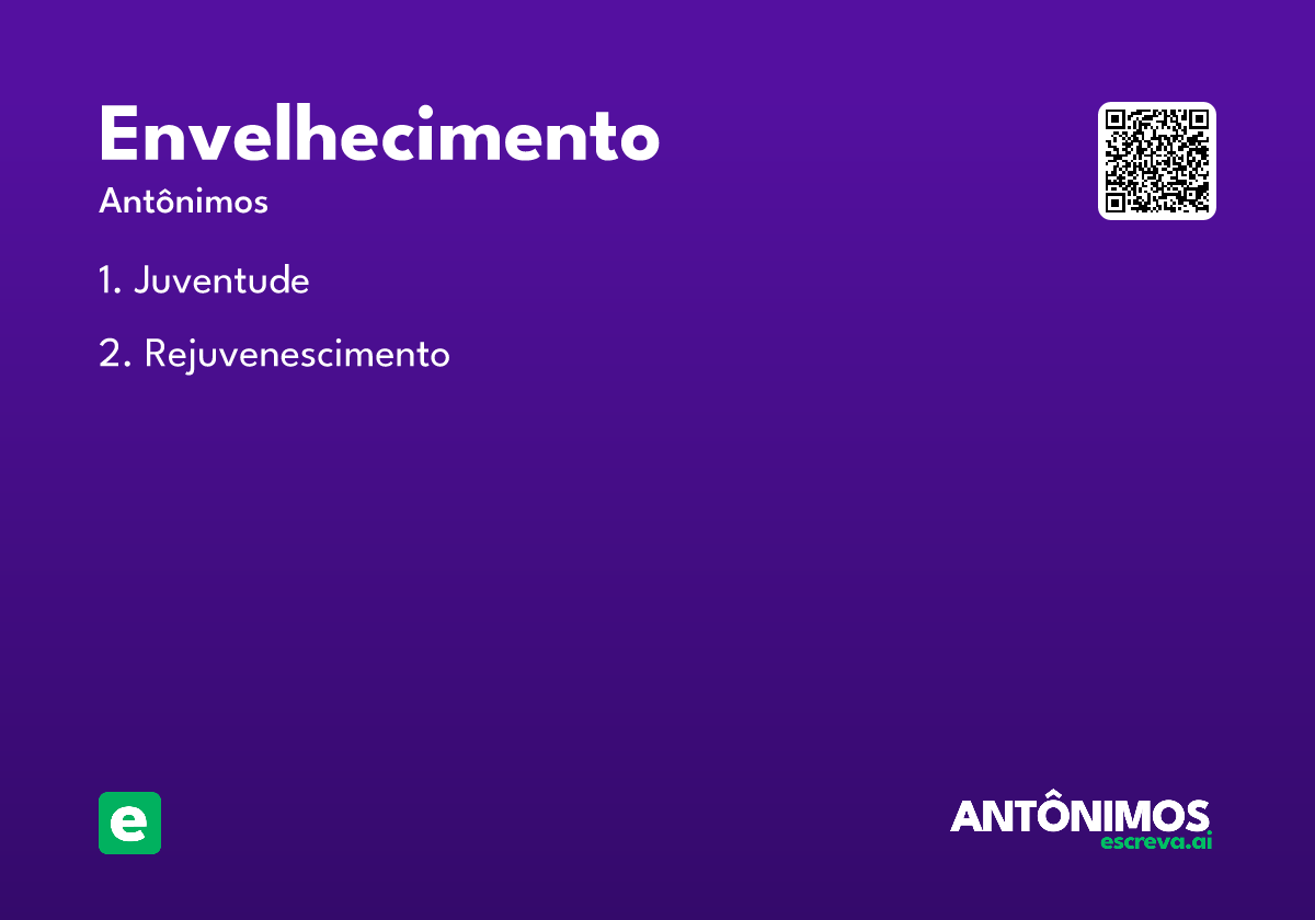 envelhecimento