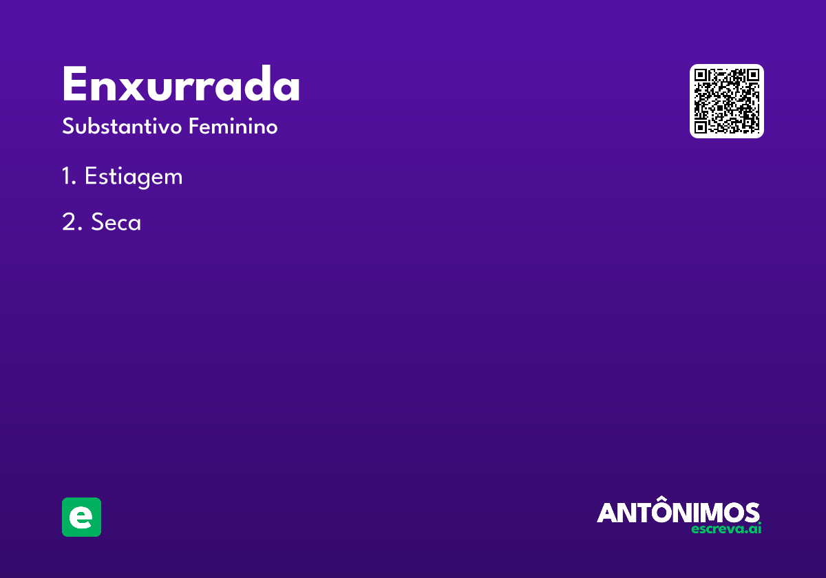 enxurrada