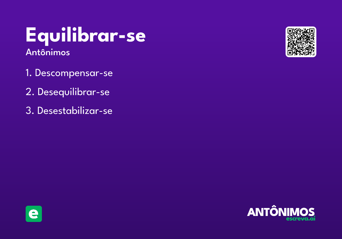 equilibrar-se