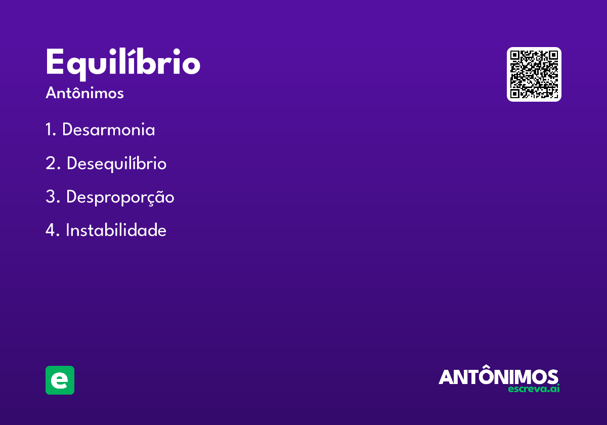 equilíbrio