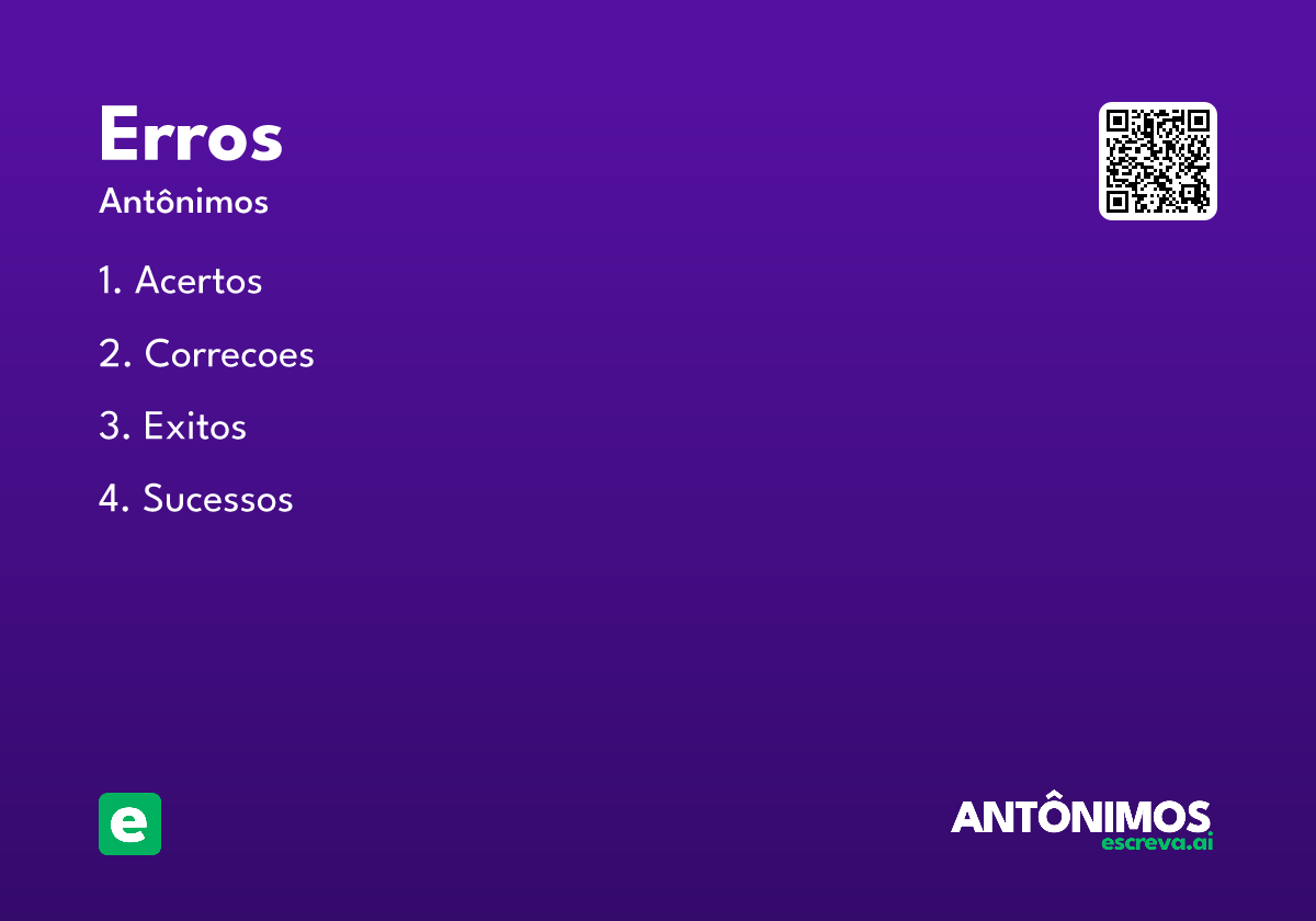 erros