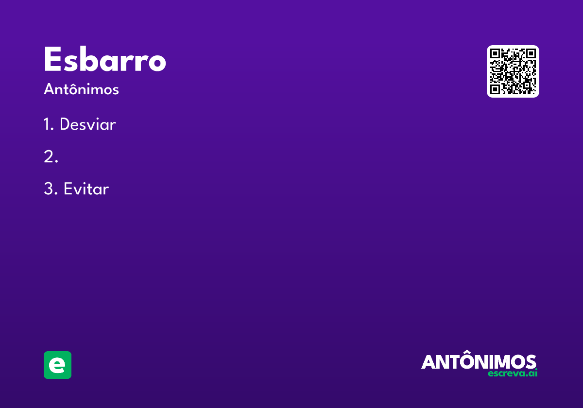 esbarro