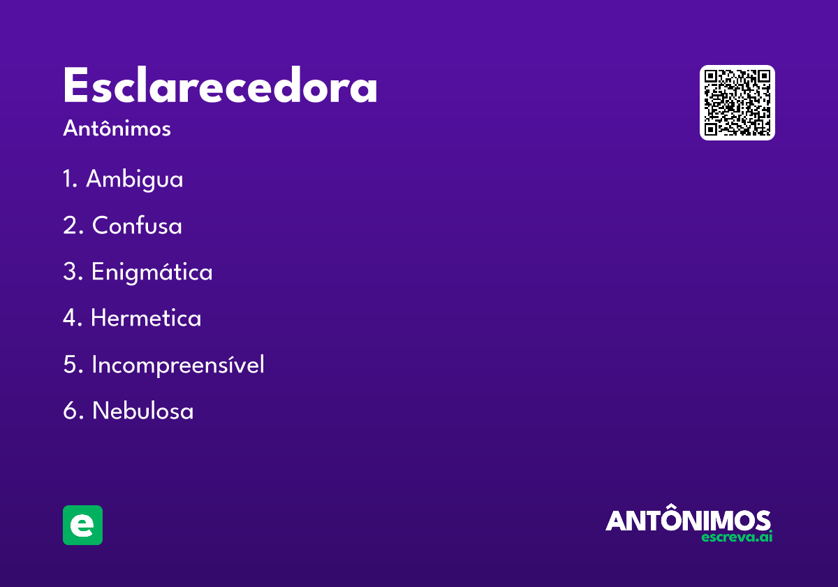 esclarecedora