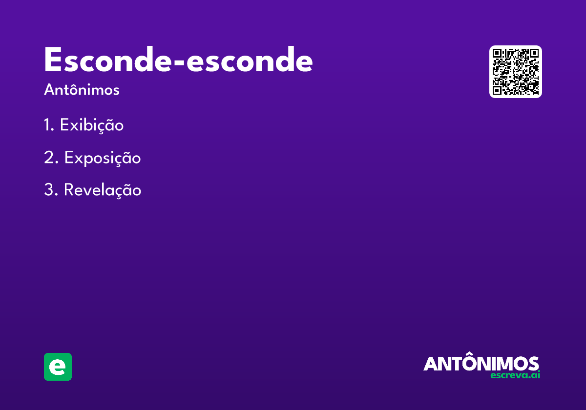 esconde-esconde