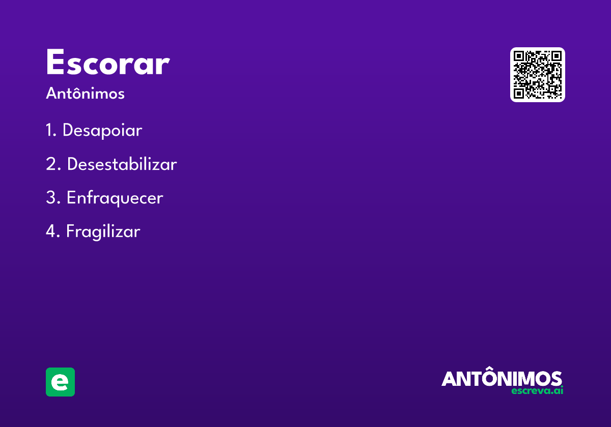 escorar