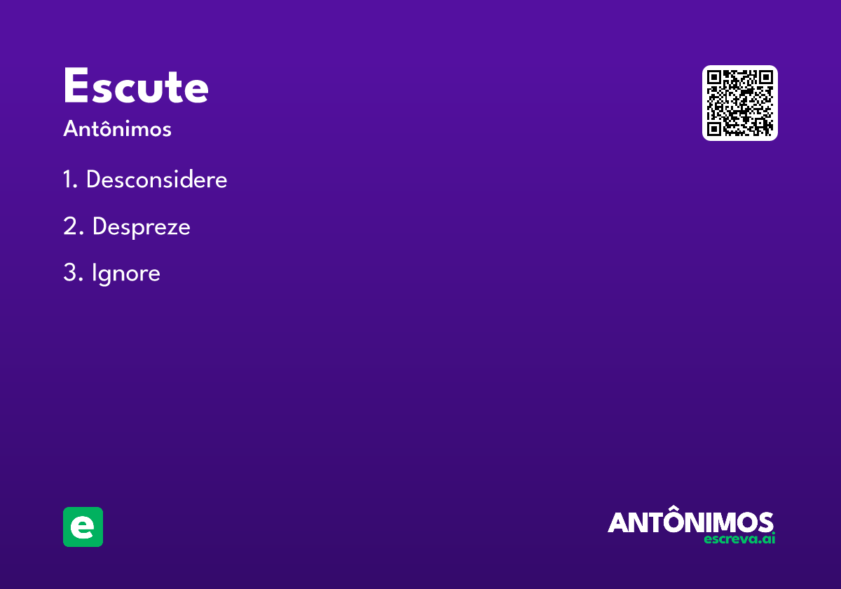 escute