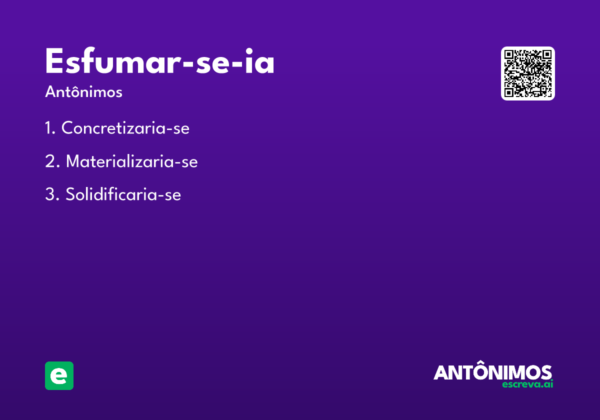 esfumar-se-ia