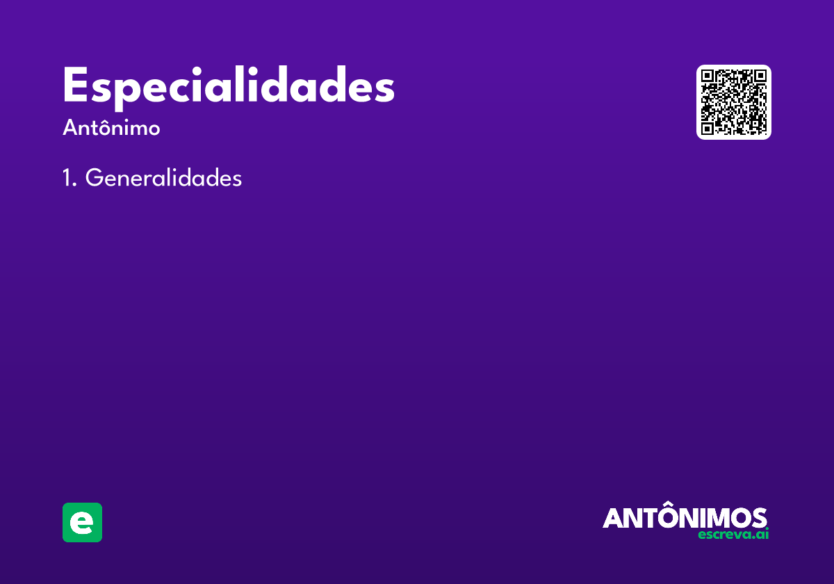 especialidades