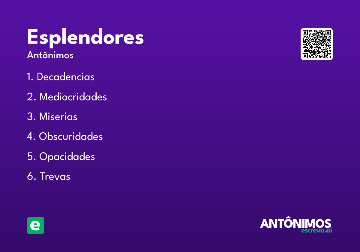 esplendores