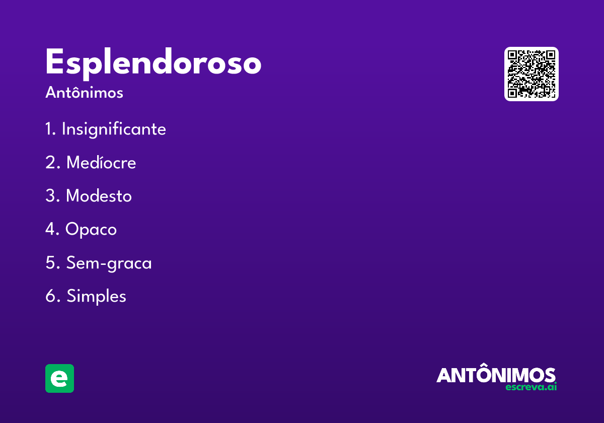esplendoroso