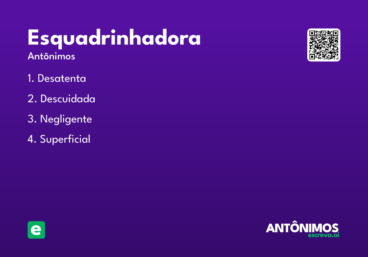 esquadrinhadora