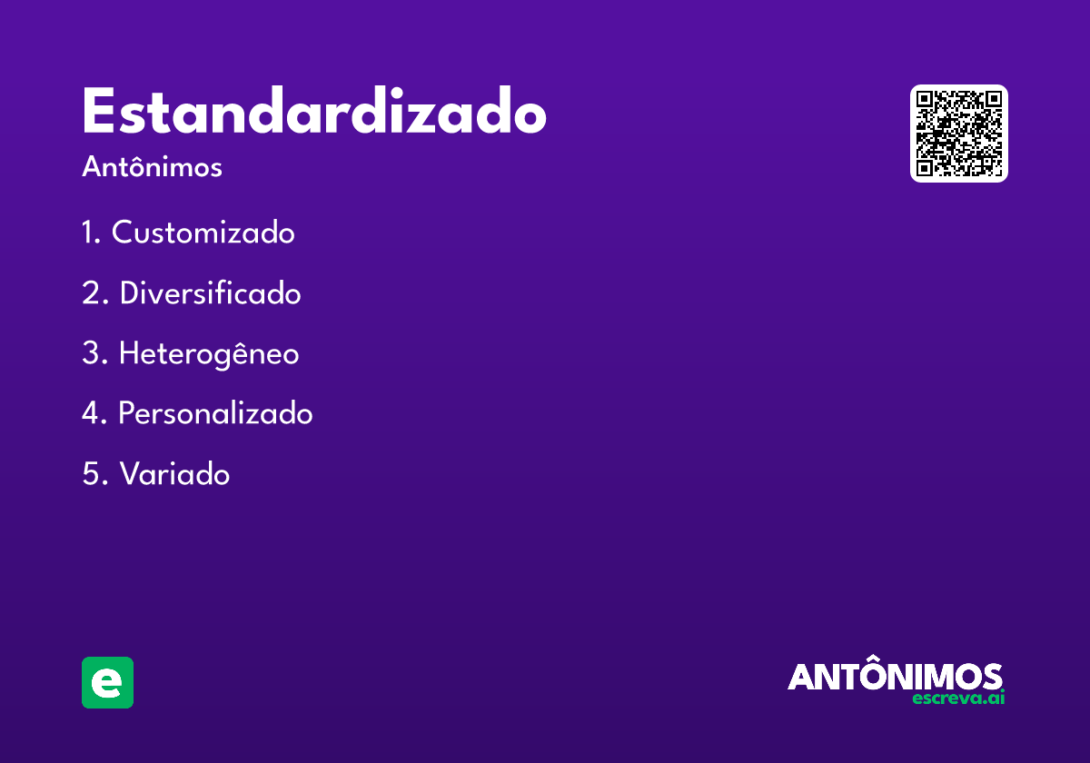 estandardizado