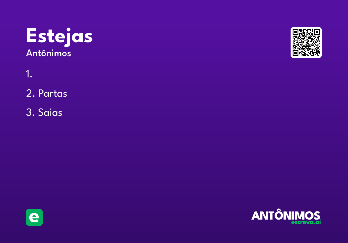 estejas