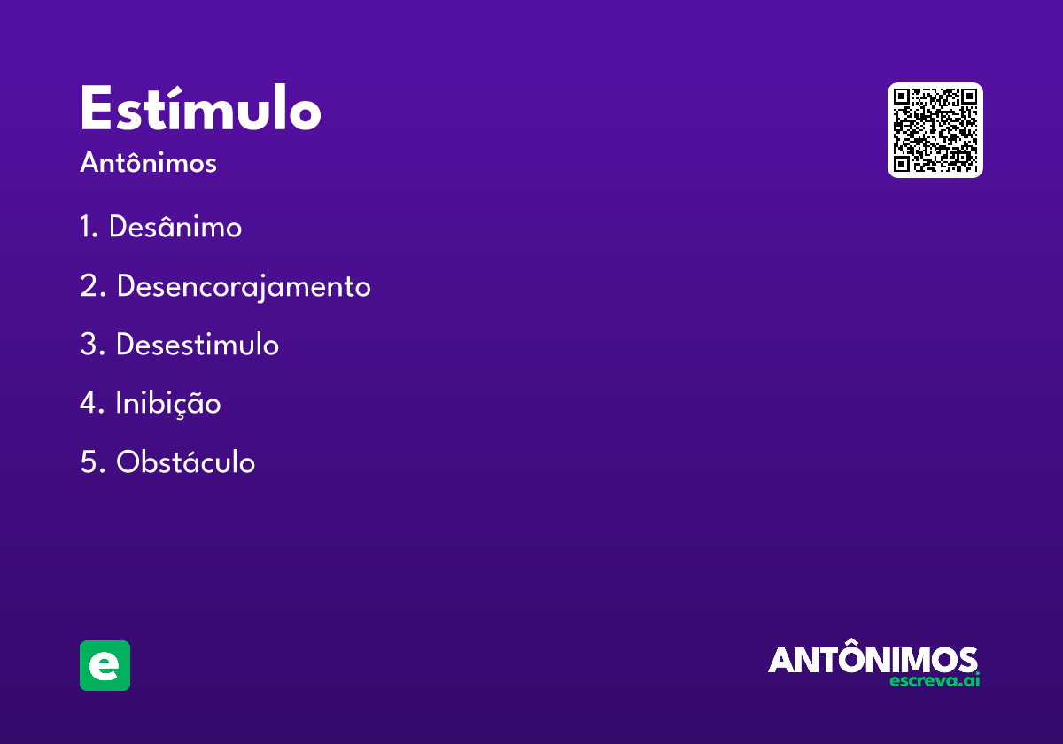 estímulo