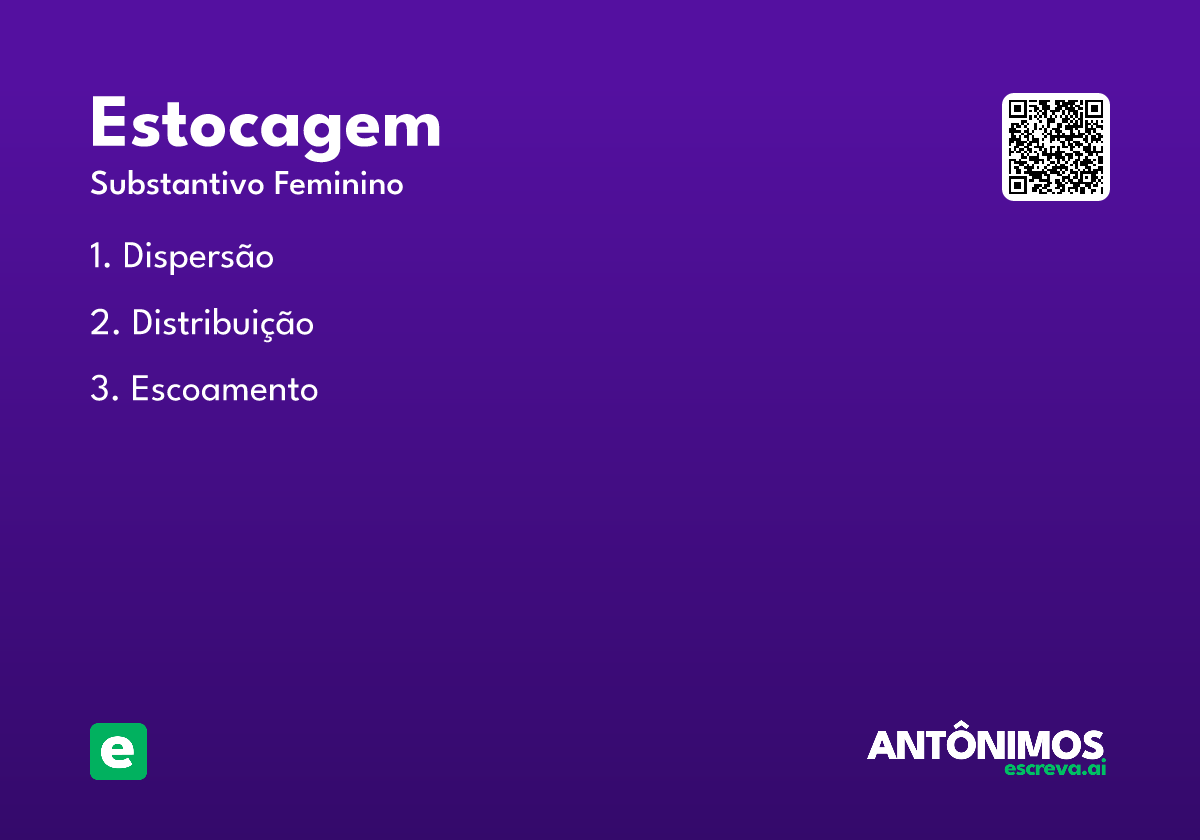 estocagem