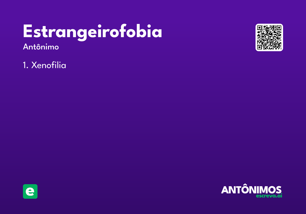 estrangeirofobia