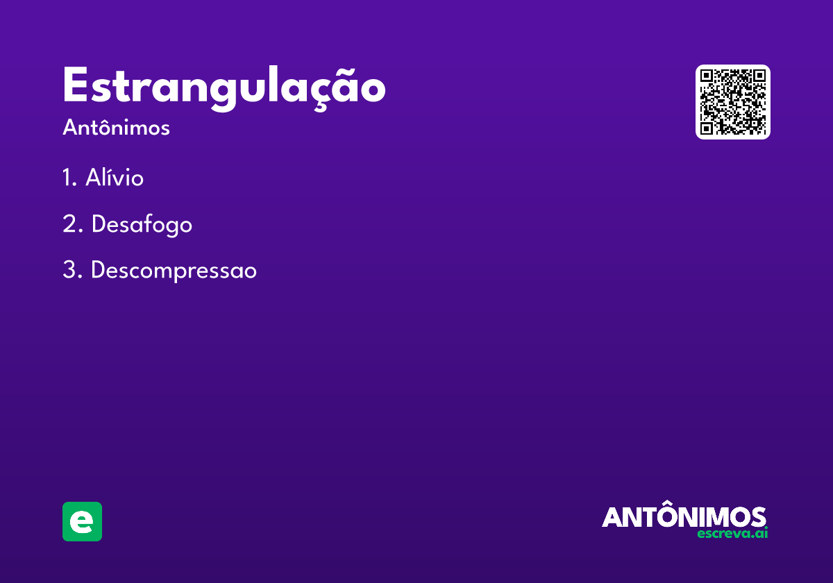 estrangulação
