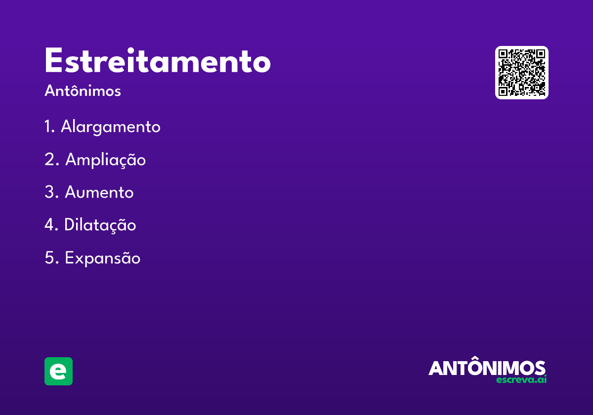 estreitamento