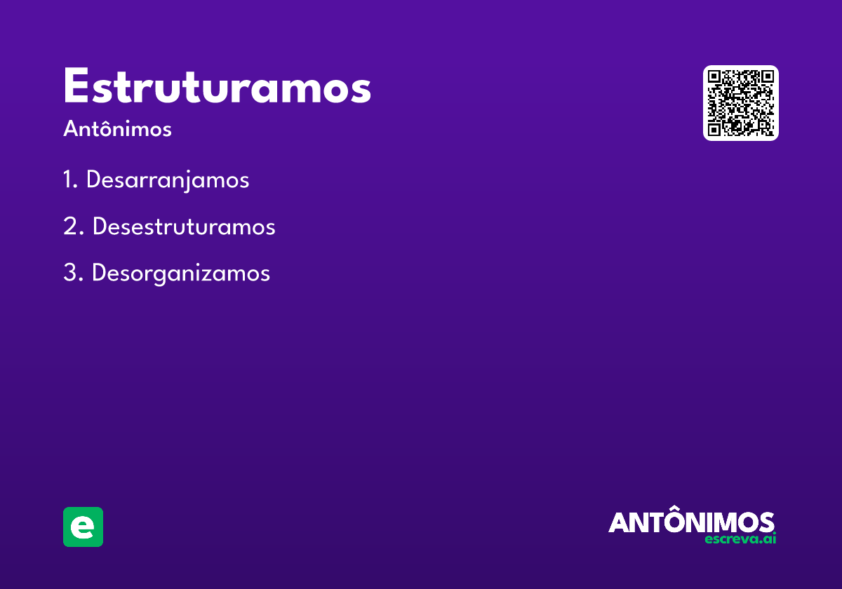 estruturamos