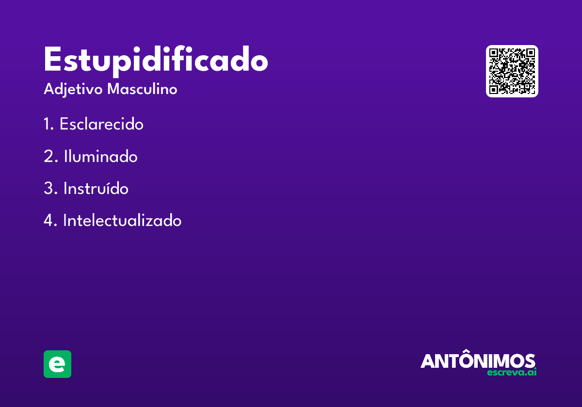 estupidificado