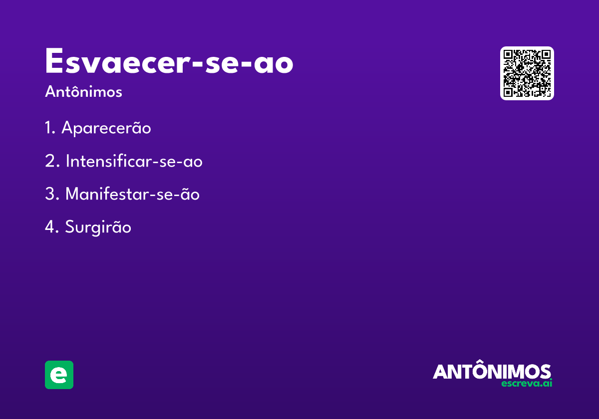 esvaecer-se-ao