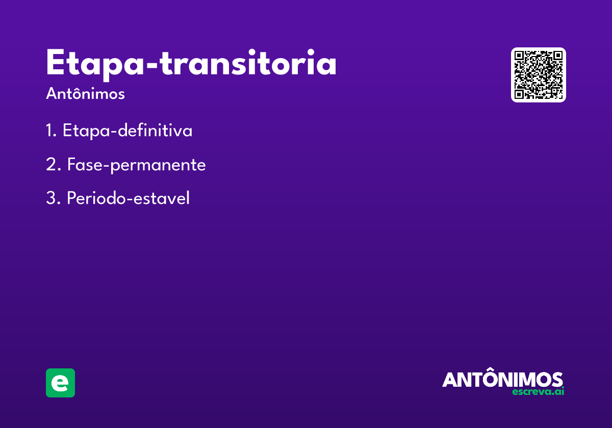 etapa-transitoria