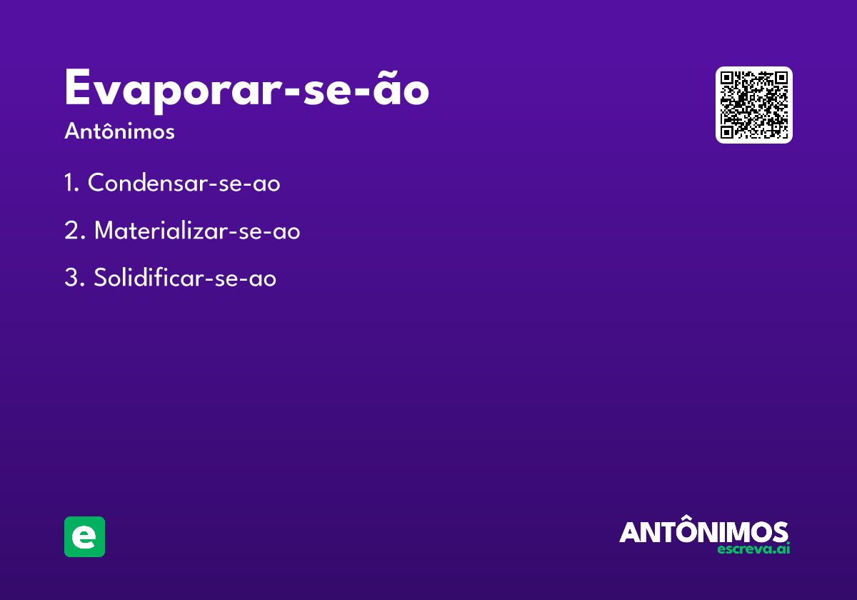 evaporar-se-ão