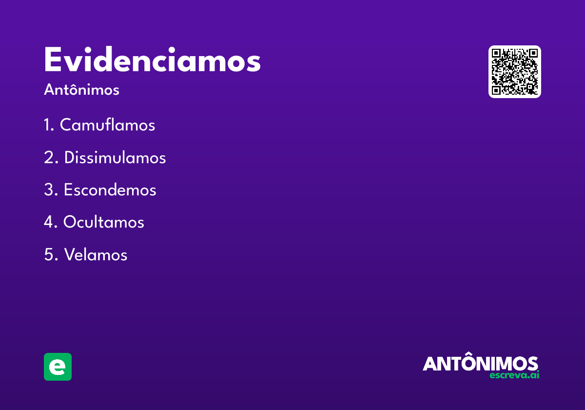 evidenciamos