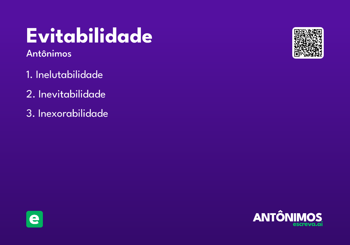 evitabilidade