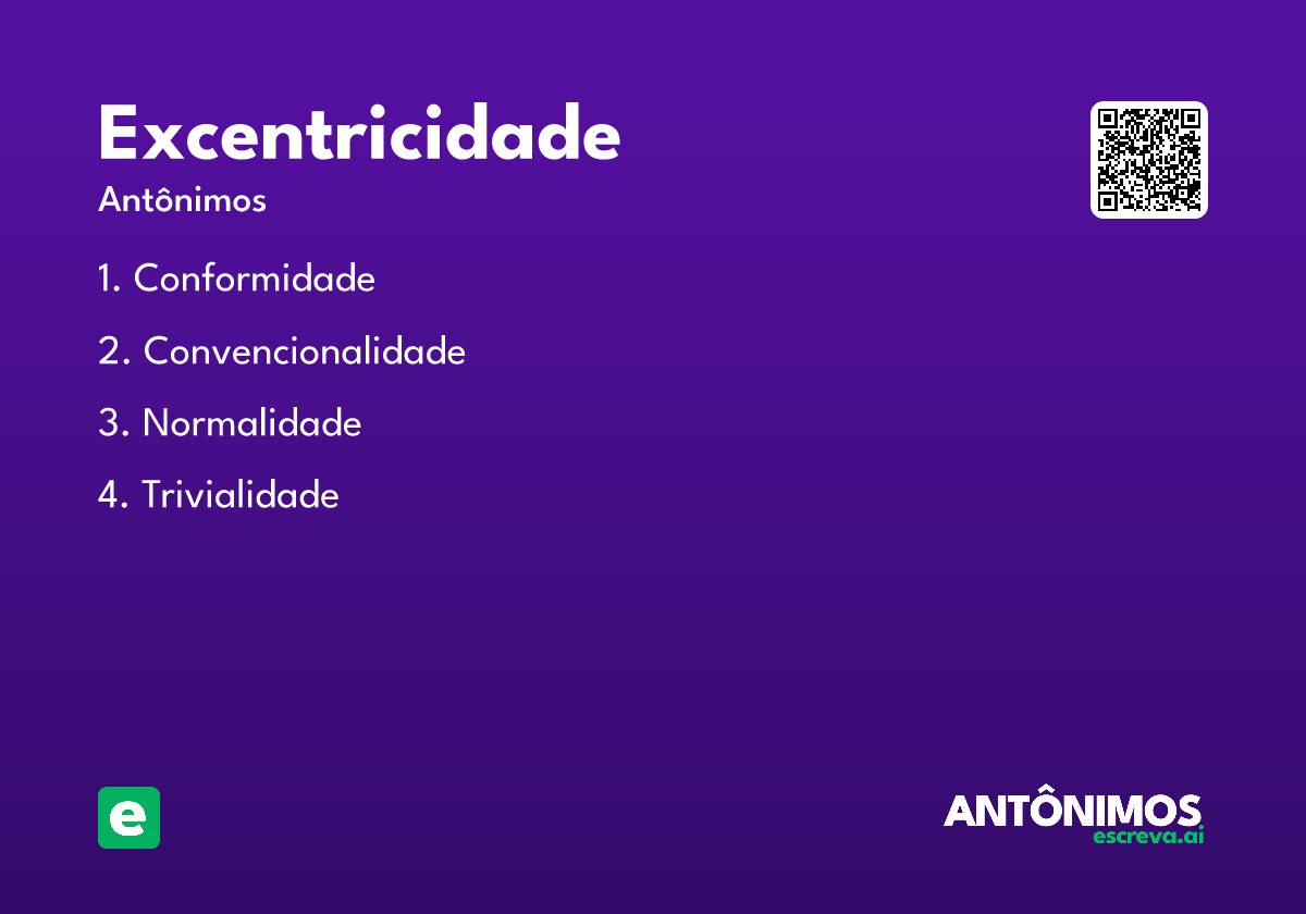 excentricidade