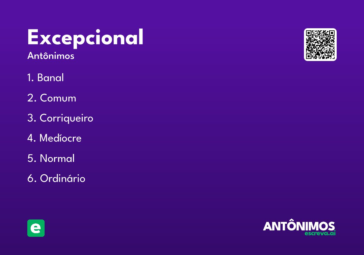 excepcional