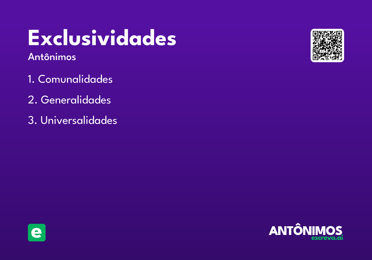 exclusividades