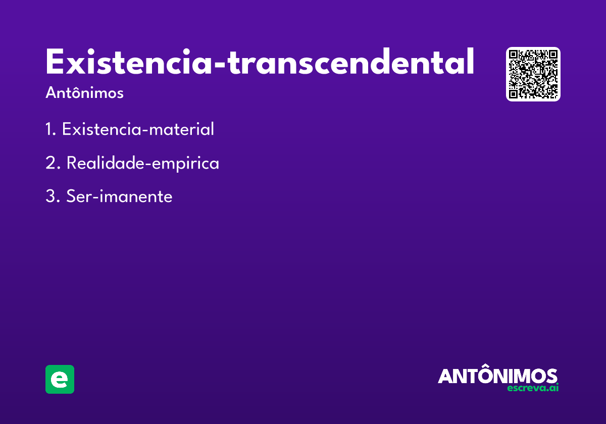 existencia-transcendental