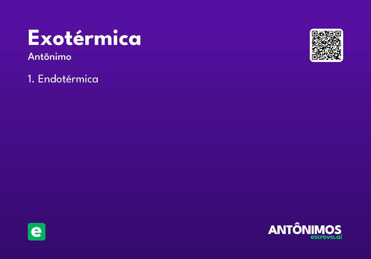 exotérmica