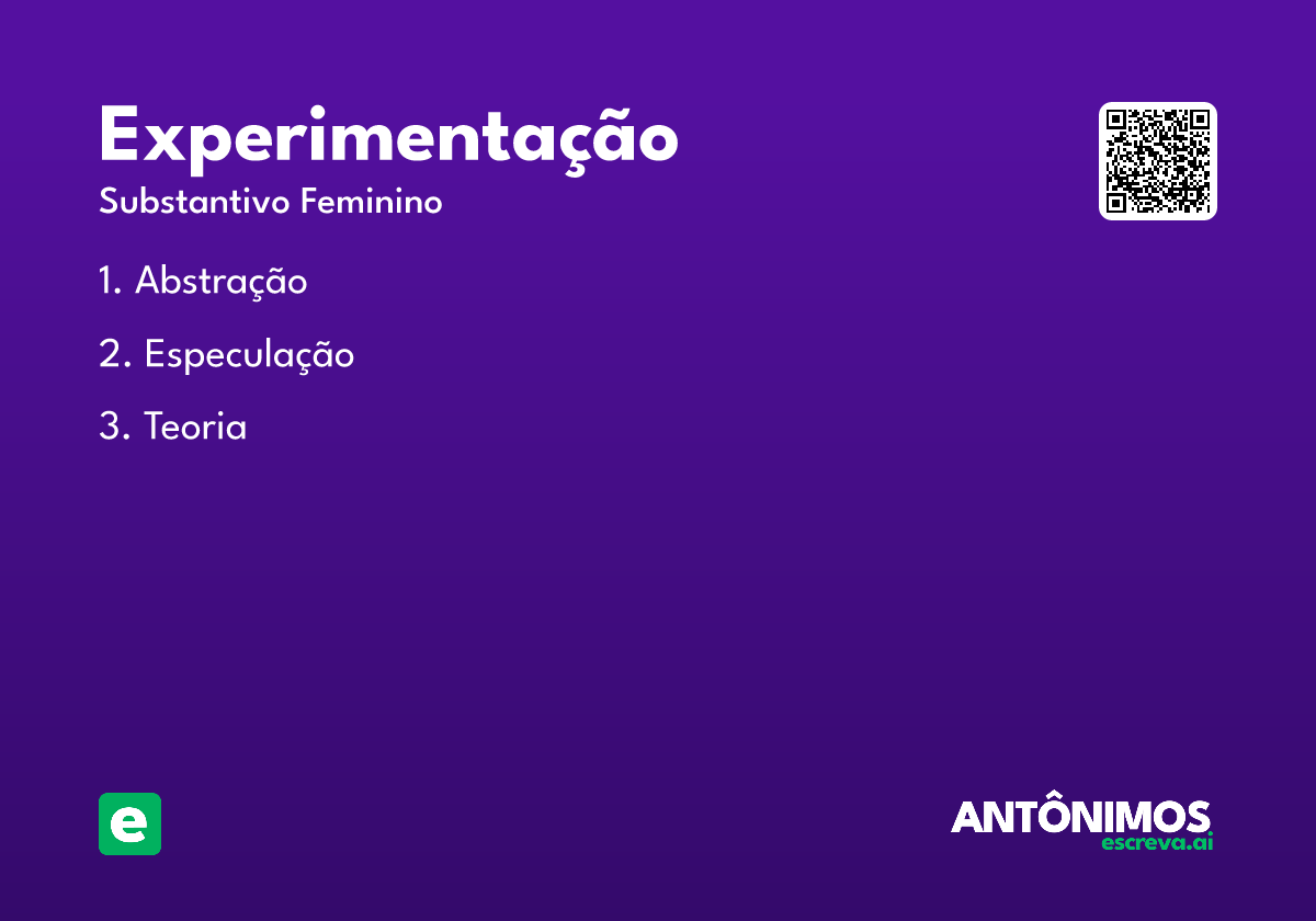 experimentação