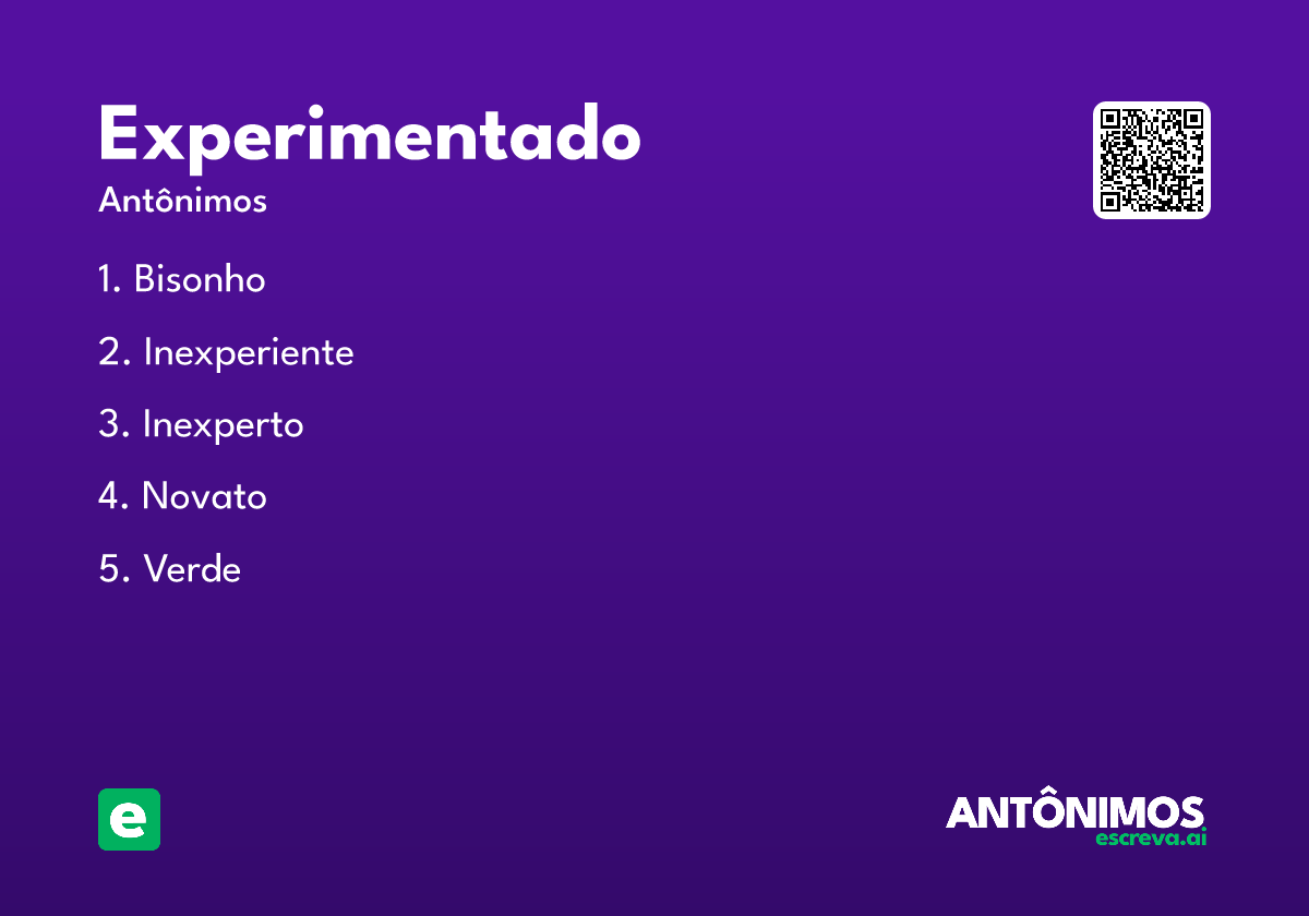experimentado