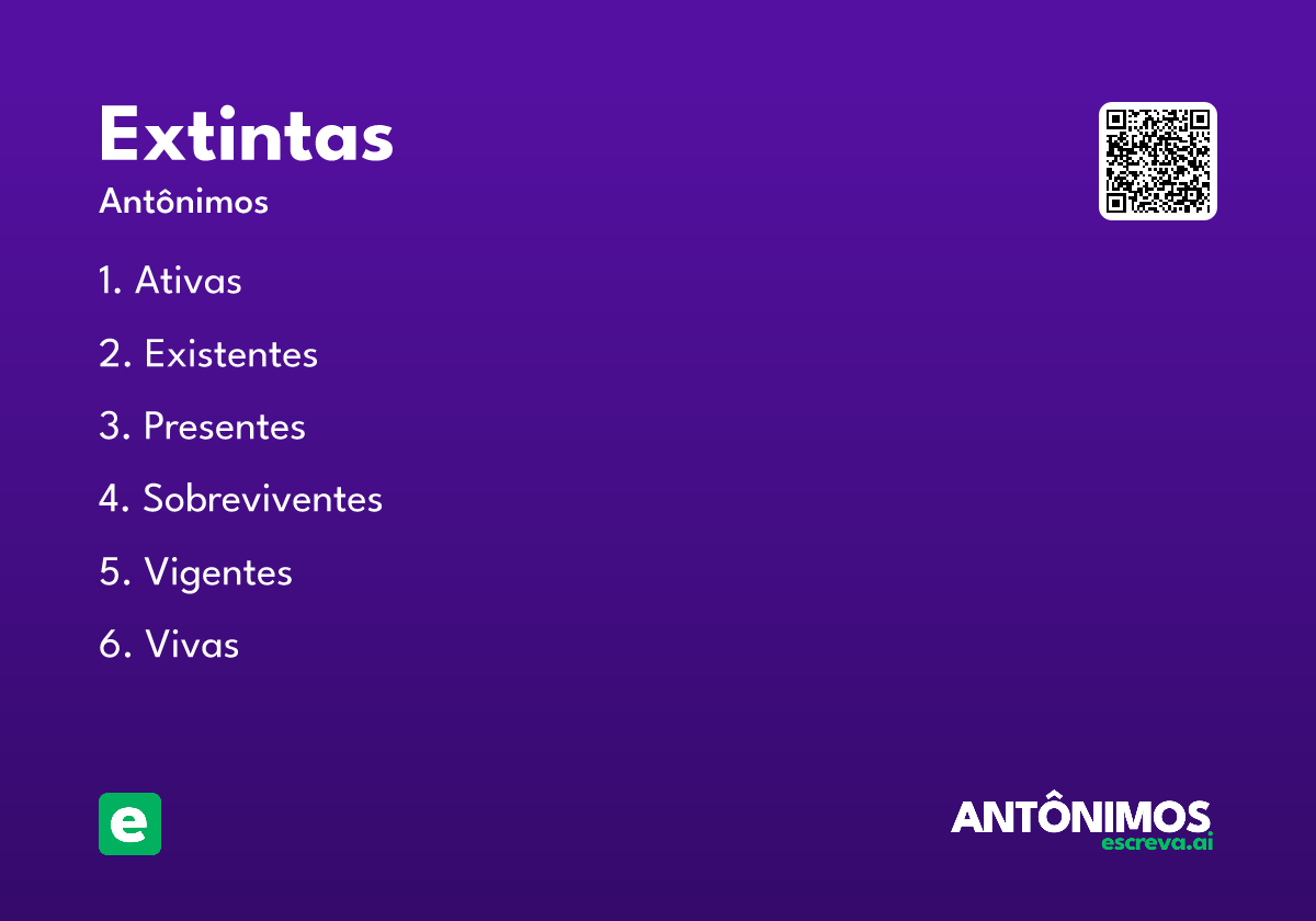 extintas