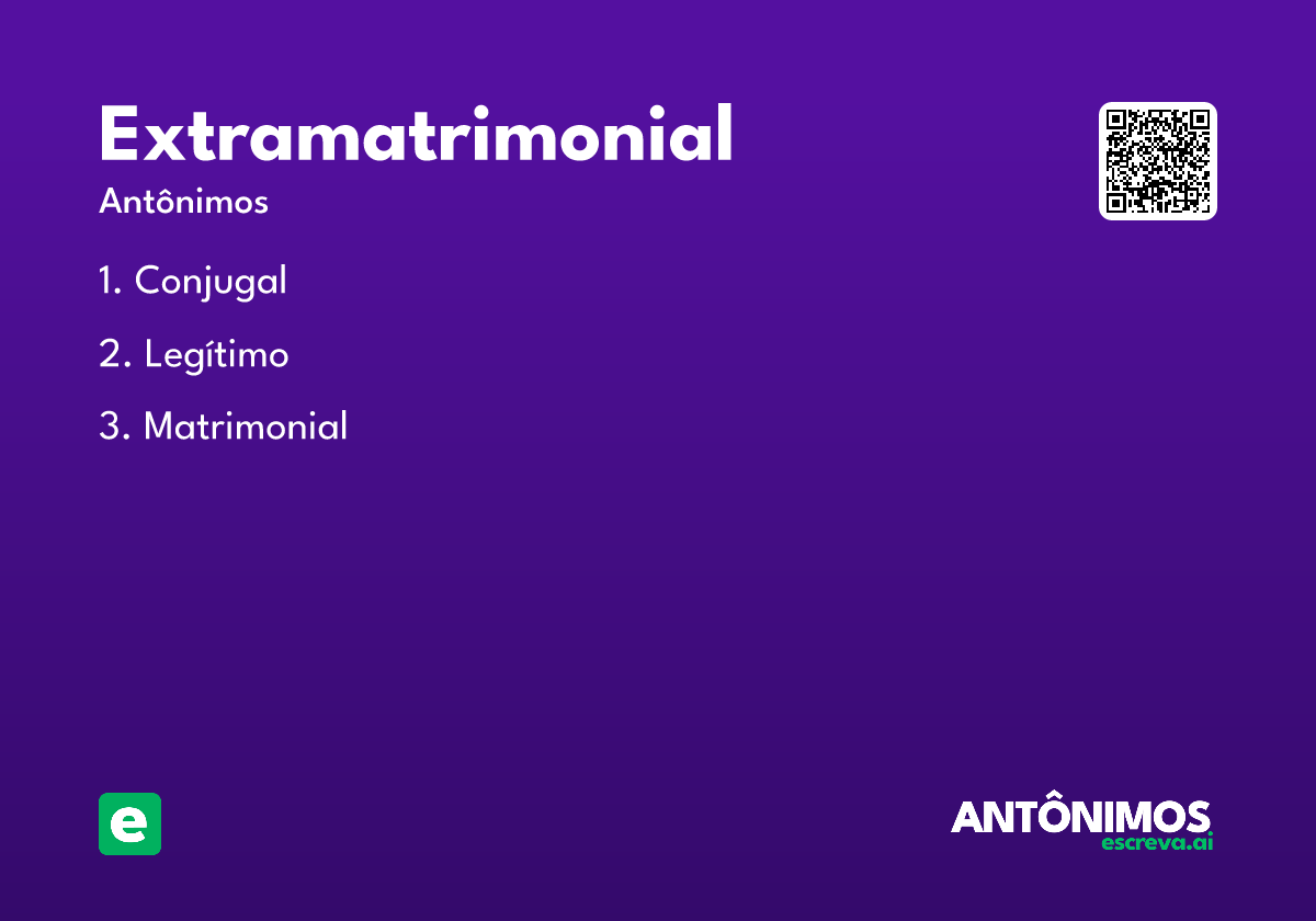 extramatrimonial