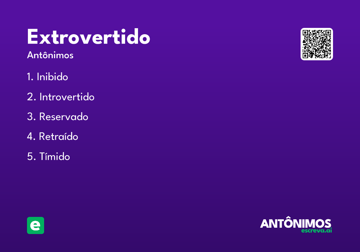 extrovertido