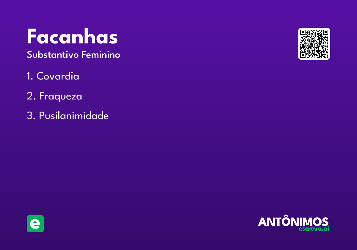 facanhas