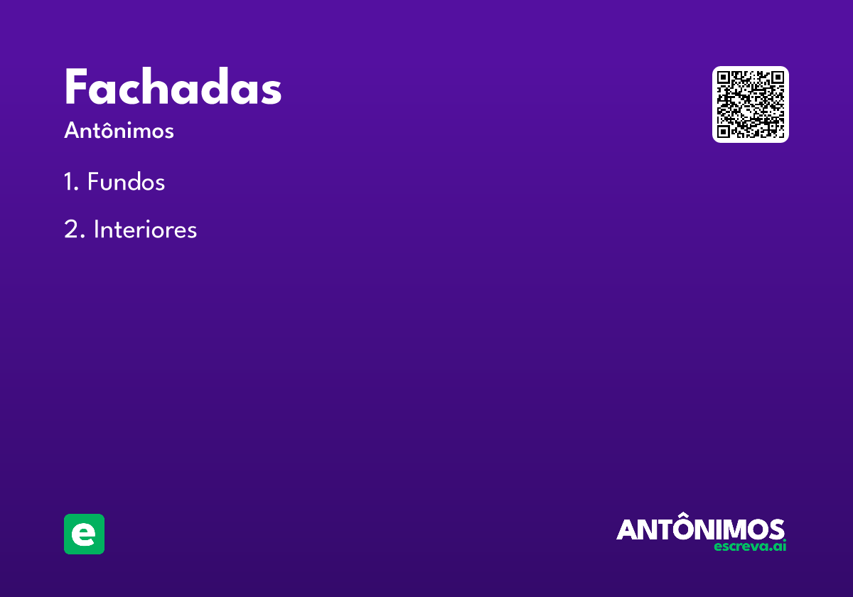 fachadas