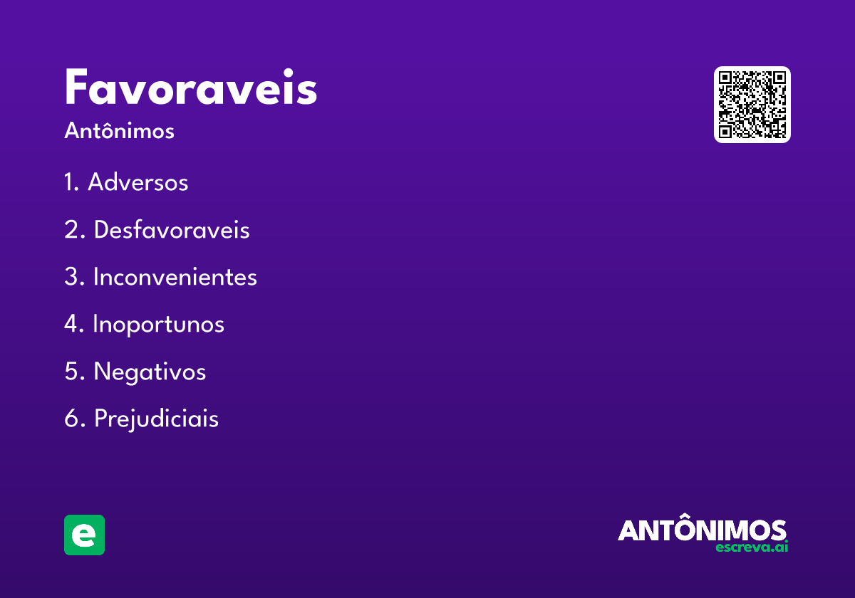 favoraveis