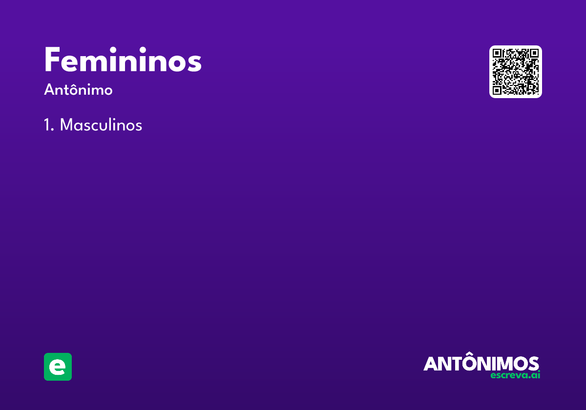 femininos