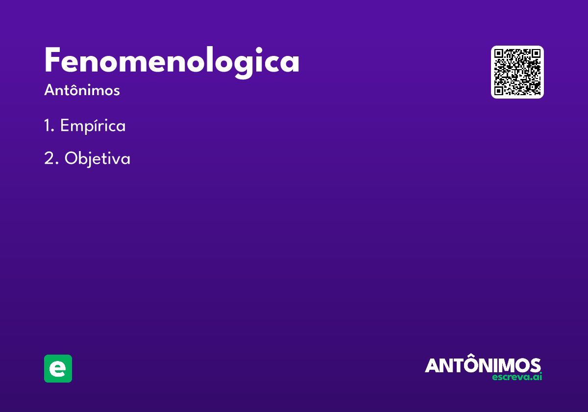 fenomenologica
