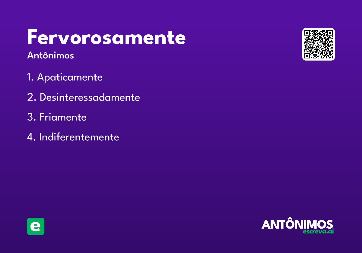 fervorosamente